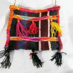 Woven Kilim Wool Blanket Ethnic Tapestry Bag